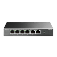 Суич TP-Link Omada TL-SF1006P 6 Port 10/100 (4PoE+) - 1