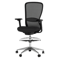 Работен офис стол BERN - черен - 2