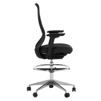 Работен офис стол BERN - черен - 3