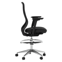 Работен офис стол BERN - черен - 4