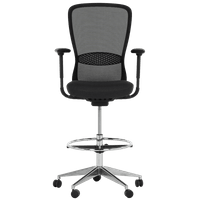 Работен офис стол BERN - черен - 7