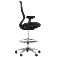 Работен офис стол BERN - черен - 8