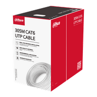 UTP кабел Dahua PFM920I-6UN-C  CAT6 PFM920I-6UN-C 305м - бял - 1