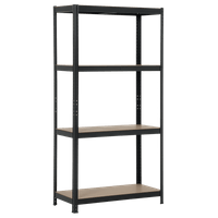 Метален стелаж Carmen CR-1015 - 180х90х40 см, до 175 кг... - 2