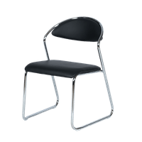 Посетителски стол 1145 - черен - 2