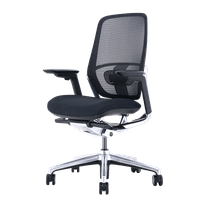 Ергономичен стол KLOTEN - черен - 2