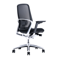 Ергономичен стол KLOTEN - черен - 4