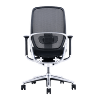 Ергономичен стол KLOTEN - черен - 5