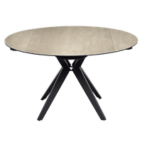 Разтегателна трапезна маса KATOWICE - крем - 2