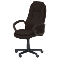 Президентски офис стол Carmen 6682-1 - кафяв - 2