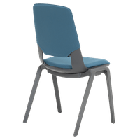 Посетителски стол LIMBER - син - 4