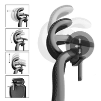 Ергономичен стол TARTAR - черен - 6