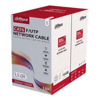 FTP кабел Dahua CAT6 PFM923I-6FN-CD 305м - бял - 1