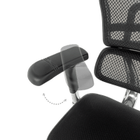 Ергономичен стол ERGOHUMAN ELITE 2 - черна... - 12