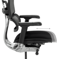 Ергономичен стол ERGOHUMAN ELITE 2 - черна... - 13