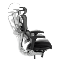 Ергономичен стол ERGOHUMAN ELITE 2 - черна... - 14