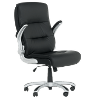 Президентски офис стол Carmen 6106 - черен - 5