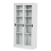Метален шкаф Carmen CR-1002 J - сив - 2 Метален шкаф Carmen CR-1002 J - сив - 2