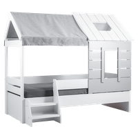 Детско легло къща WHITE HOUSE - 90 x 200 - 1 Детско легло къща WHITE HOUSE - 90 x 200 - 1