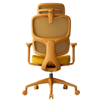 Ергономичен стол JULFA - жълт - 5