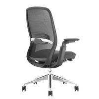 Ергономичен стол HORGEN - черен - 4