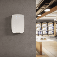 Безжична клавиатура за алармена система Ajax Keypad Plus... - 2