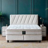 Тапицирана спалня с матрак SIESTA 160 x 200 - перла SY - 3