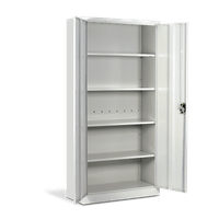 Метален шкаф Carmen CR-1235 E J 90 - сив - 4 Метален шкаф Carmen CR-1235 E J 90 - сив - 4