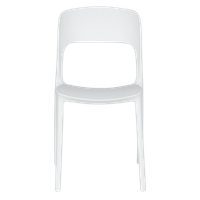 Градински стол BERKANE - бял - 2 Градински стол BERKANE - бял - 2