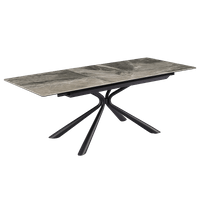 Разтегателна трапезна маса KETY - сива - 2