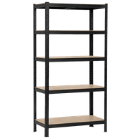 Метален стелаж Carmen CR-1016 - 180х90х45 см, до 250 кг... - 2