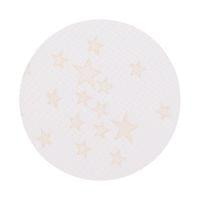 Сгъваем матрак 60/120/6  бял/бежови звез - 3