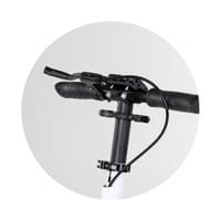 Скутер със спирачка до 100кг&amp;quot;Rider&amp;quot;бял - 7