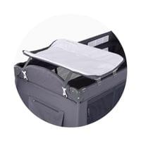 Детска преносима кошара Бела антрацит - 2