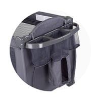 Детска преносима кошара Бела антрацит - 3