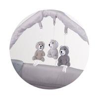 Детска преносима кошара Luna платина - 2
