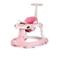 Детска проходилка 5в1"Happy Walker"роза - 2