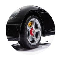 Ел. кола Porsche Carrera GT LUX черна - 5