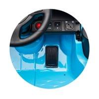 Ел. кола Porsche Carrera GT LUX синя - 7