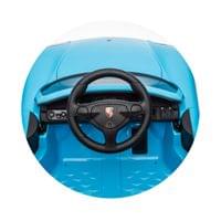 Ел. кола Porsche Carrera GT LUX синя - 9