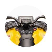 Ел. ATV CAN AM OUTLANDER жълто EVA гуми - 14