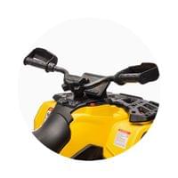Ел. ATV CAN AM OUTLANDER жълто EVA гуми - 16