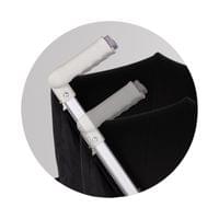 Детска количка 22 кг &amp;quot;POCKET&amp;quot; черно - 5