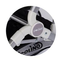 Детска количка 22 кг &amp;quot;POCKET&amp;quot; черно - 6