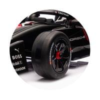 Ел. кола Formula E Porsche червена - 9