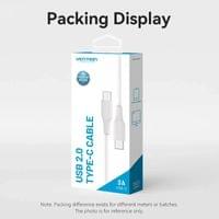 Vention Кабел USB 2.0 Type-C to Type-C - 1M White 3A Fast... - 8