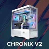 Zalman кутия Case ATX - Chronix WHITE V2 - 3 x 120 mm... - 8