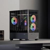 AeroCool кутия Case mATX - P300D Digi-G-BK-v1 - Digital... - 5