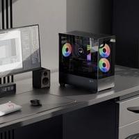 AeroCool кутия Case mATX - P300D Digi-G-BK-v1 - Digital... - 6