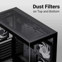 AeroCool кутия Case mATX - P300D Digi-G-BK-v1 - Digital... - 11